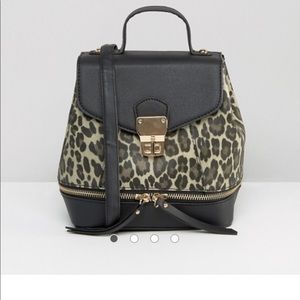 NWT New Look Animal Print Crossbody Purse